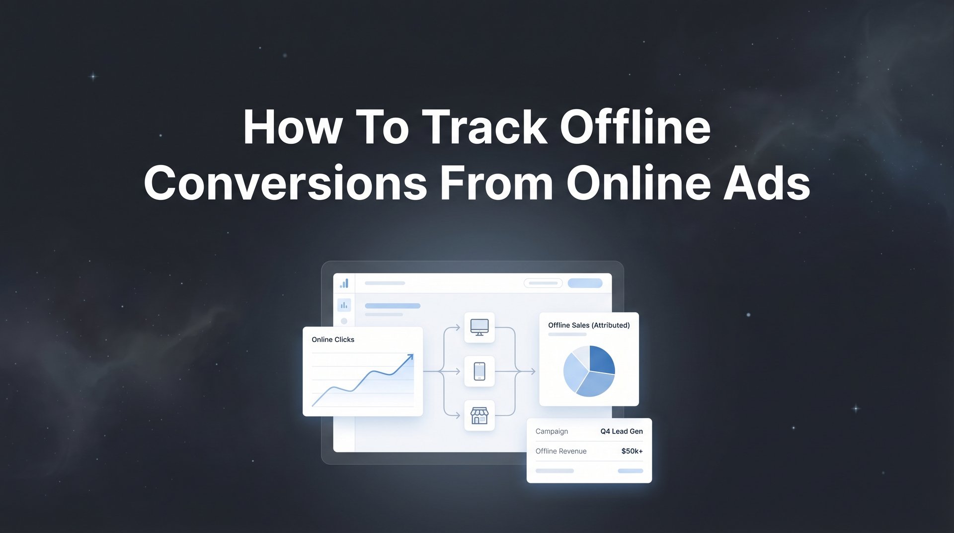 How To Track Offline Conversions From Online Ads Guide