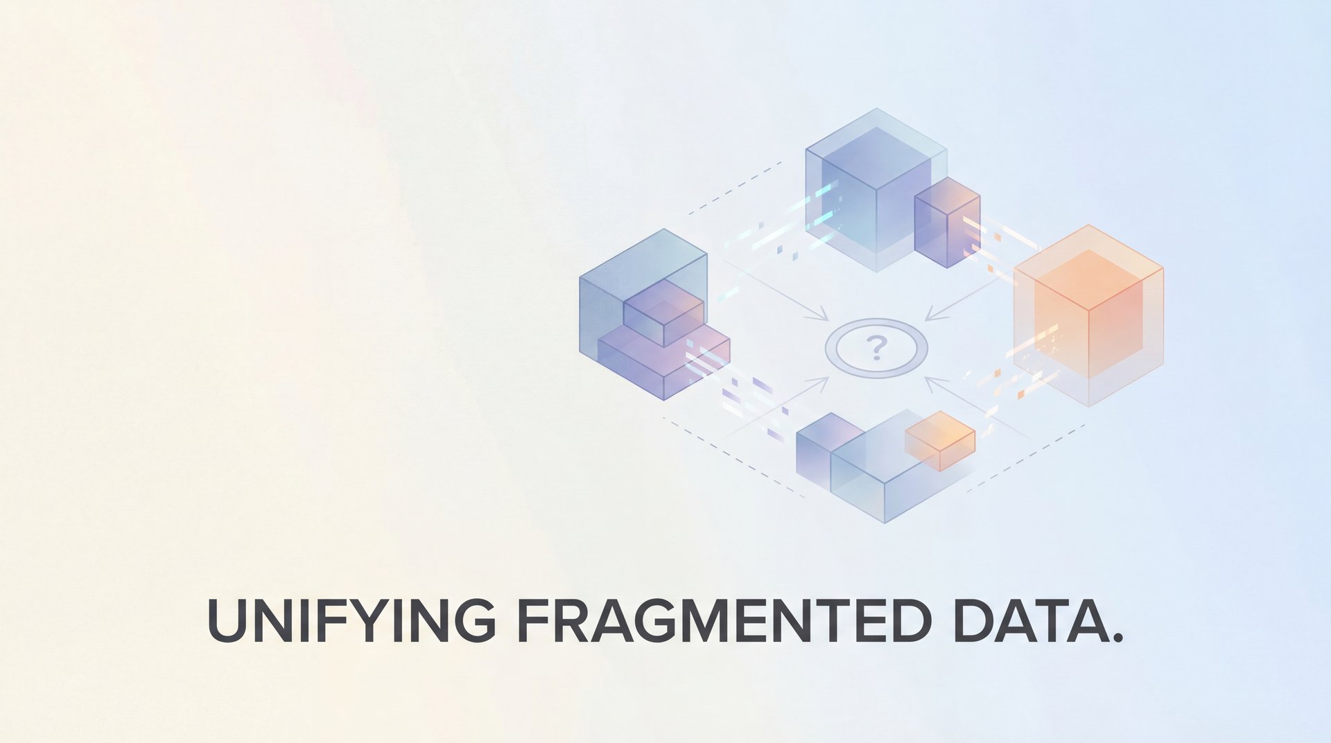 Visualize Disconnected Data Storage Marketing Data Silos Problem: Fix Disconnected Data