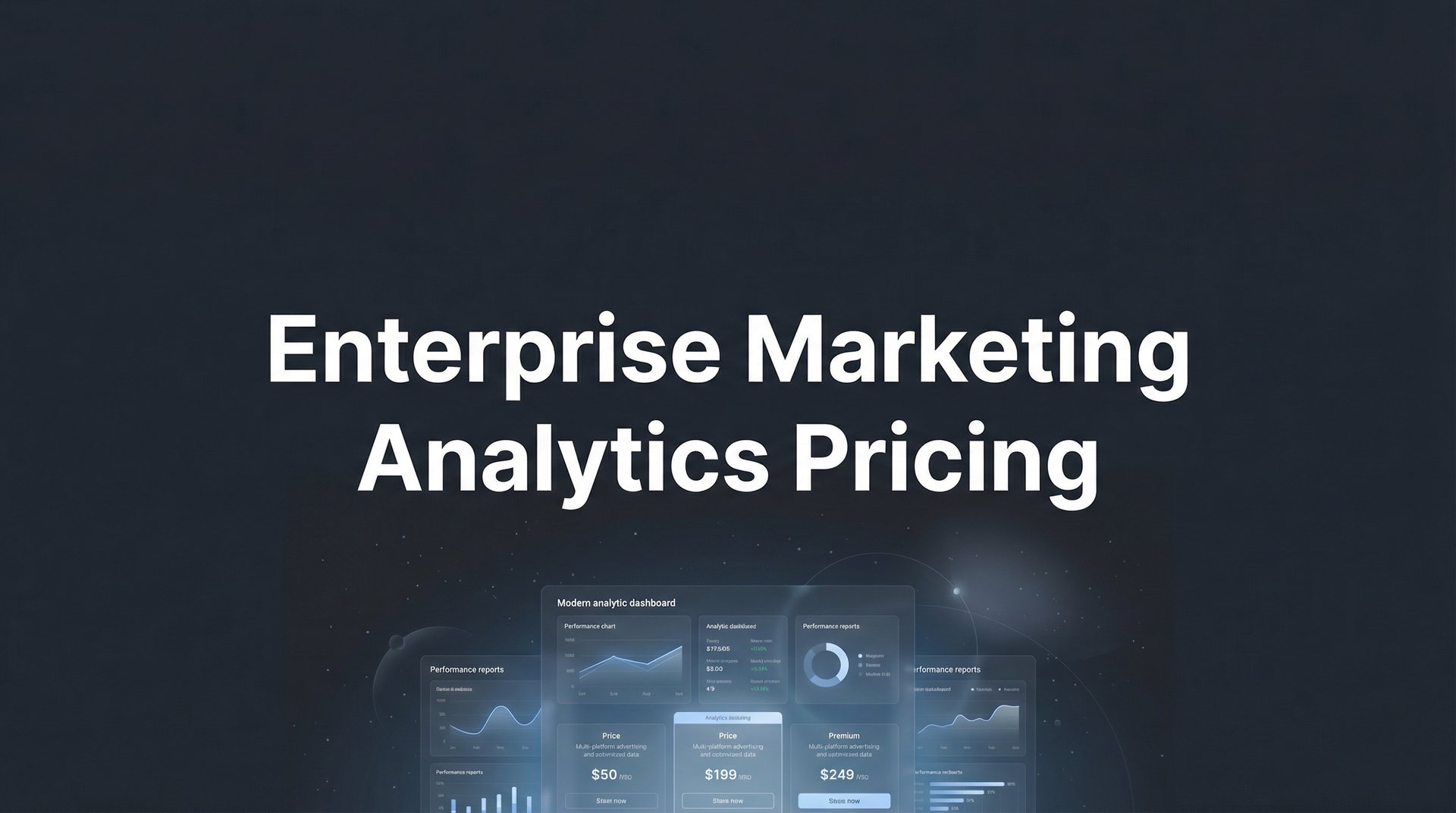 Enterprise Marketing Analytics Pricing: 2026 Guide